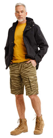 Kombinuj jako Bushman