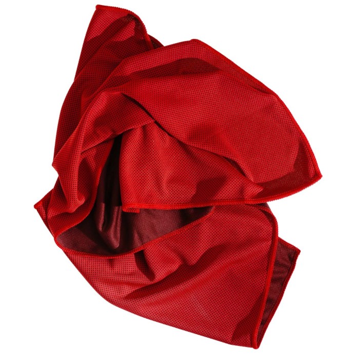 bushman ručník cooling dark red
