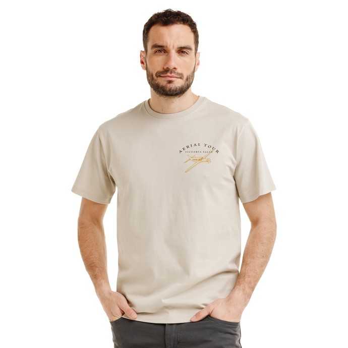 Bushman Pánské tričko Wamukot, beige