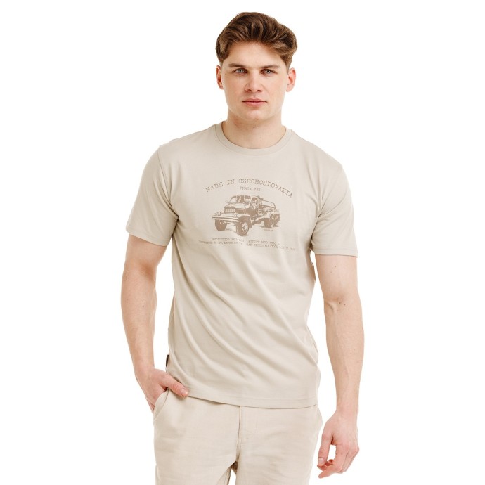 Bushman Pánské tričko Addo, Beige