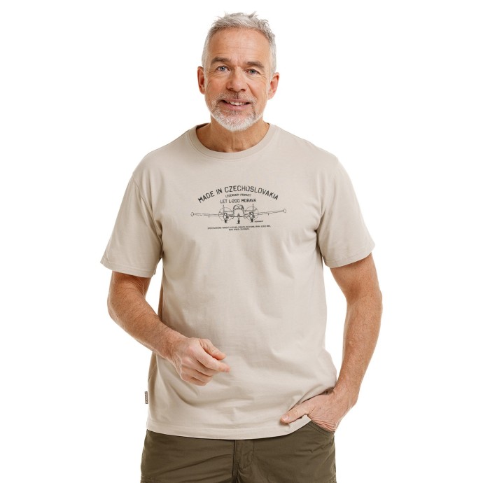 Bushman Pánské tričko Legend L-200, béžové