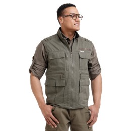 bushman pánská expediční vesta tmavě tmavá khaki