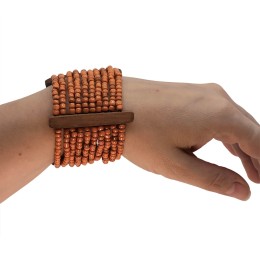 náramek Afrika, oranžový