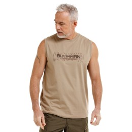 Bushman tričko Kunto dark sandy brown