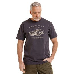 Bushman tričko Addo, dark grey