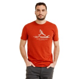 Bushman Pánské tričko Lasal, red