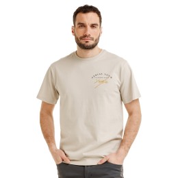 Bushman Pánské tričko Wamukot, beige