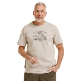 Bushman pánské tričko Legend Jawa 20, béžové