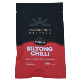 Bushman Biltong Chilly, sušené maso