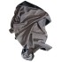 bushman ručník dark grey